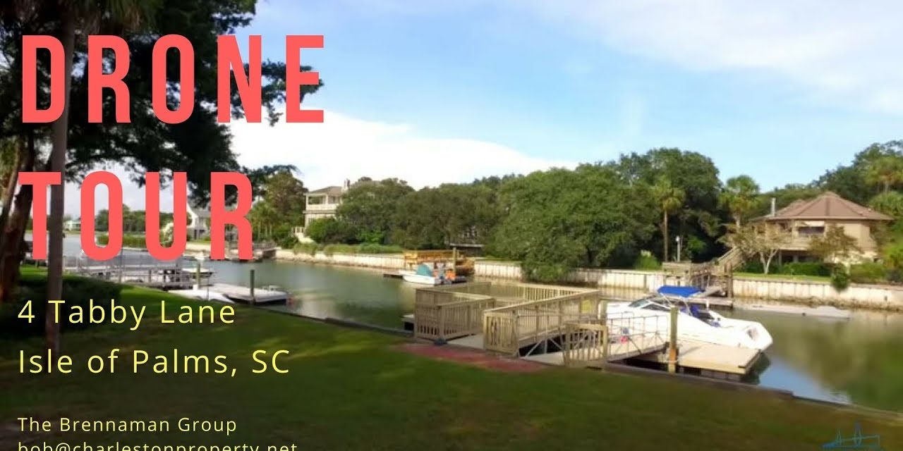 Drone Tours with Bob: 4 Tabby Lane, Isle of Palms, SC