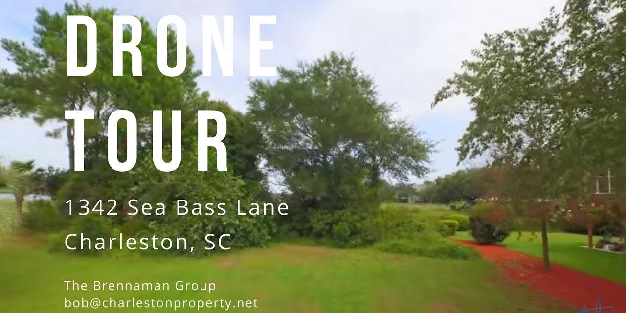 Drone Tours with Bob: 1342 Sea Bass, Charleston, SC (James Island)