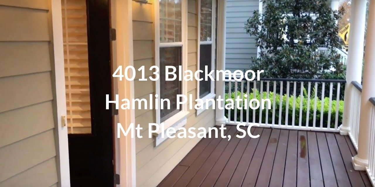 Hamlin Plantation Home Tour – Blackmoor St. in Mt. Pleasant SC – (IPhone Tours with Bob)