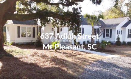 637 Adluh Street – Mt. Pleasant SC  (IPhone Tours with Bob)