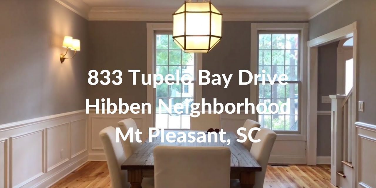 Hibben Home Tour in Mt. Pleasant SC – (IPhone Tours with Bob)