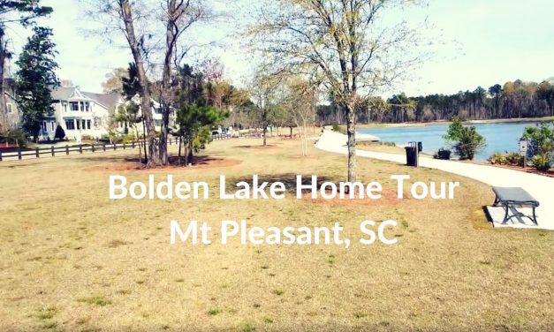 Bolden Lake Home Tour in Carolina Park – Mt. Pleasant SC (IPhone Tours with Bob)