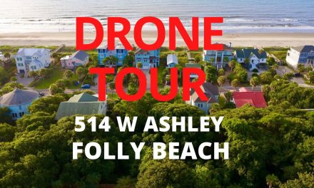 514 West Ashley Avenue – Folly Beach SC – Drone Tours with Bob