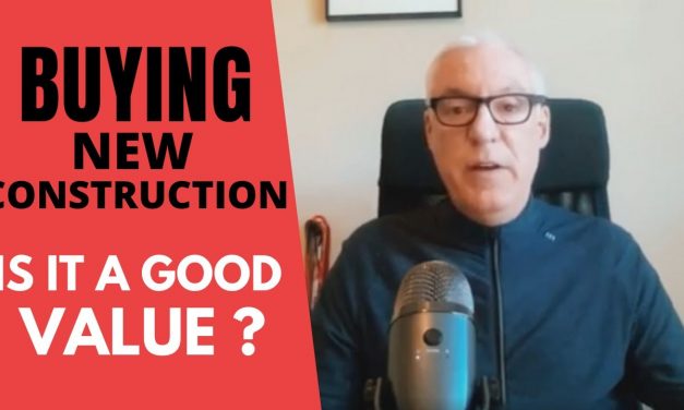 Real Estate Minutes with Bob: Top 3 Reasons New Construction Is a BAD Value – Charleston SC 29492