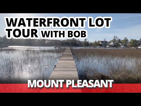 Waterfront Lot Tour in Mt Pleasant SC – Dunes West