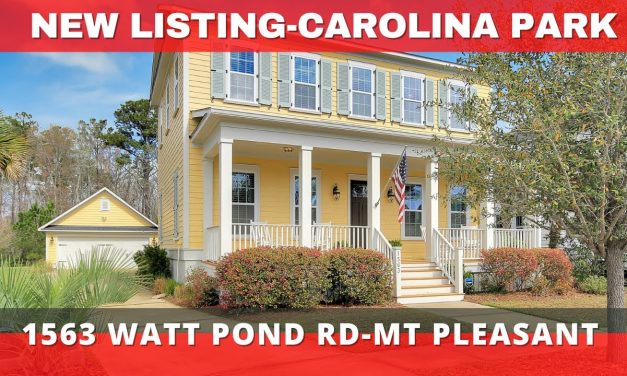 Carolina Park Home w/ Lots of Upgrades.  Wooded Lot. Screen Porch