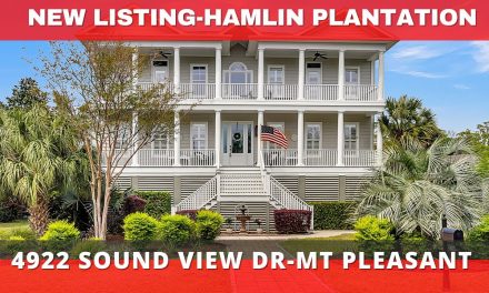 Hamlin Plantation Luxury Home w/ Pool. Hamlin Sound and Long Ocean Views In Mt Pleasant, SC