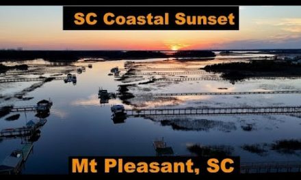 Mt Pleasant Tidal Creek Sunset – Views out to Daniel Island