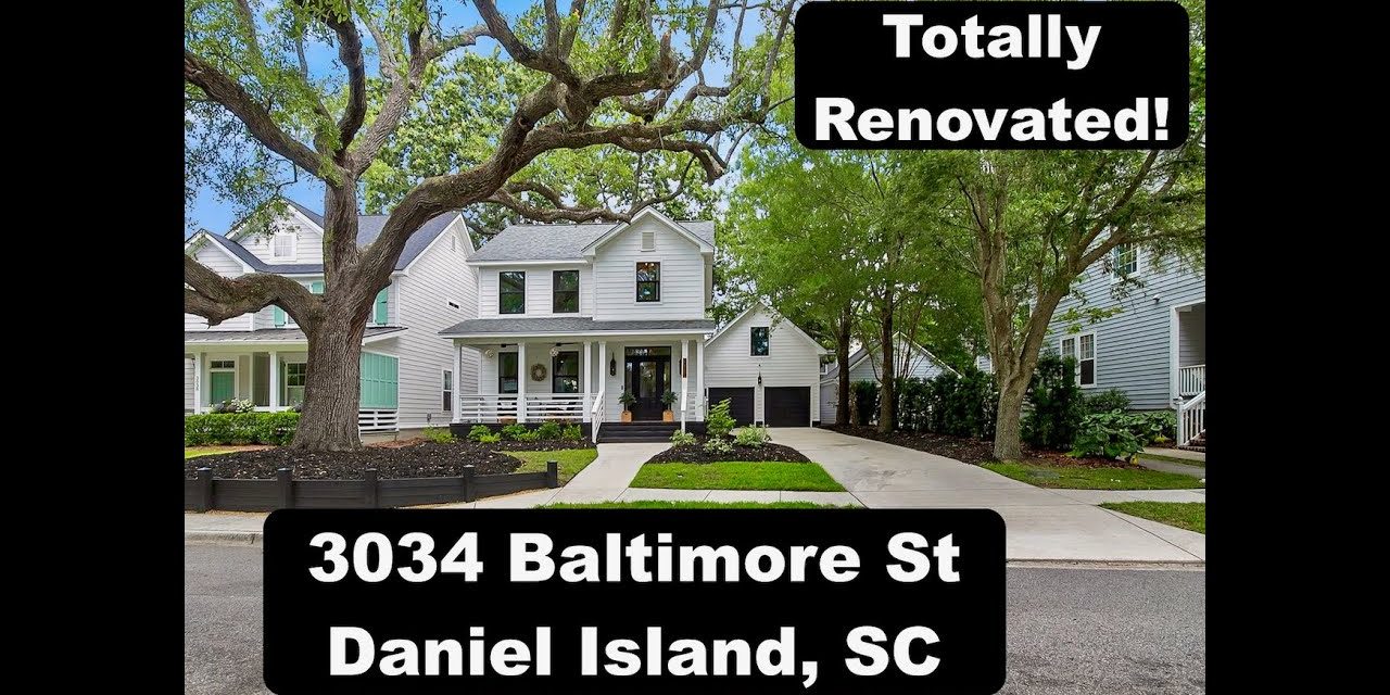 Luxury, Fully Renovated Home Located In The Best Part Of Daniel Island, SC